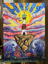 Load image into Gallery viewer, “Peace in the storm” Print